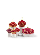 South Tower Candle 1001 Lights, Rose, Night Approaches Scent